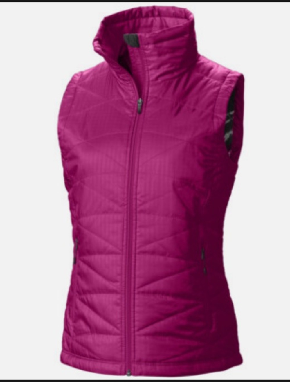 NWOT Women's Columbia Omni Heat Mighty Lite Vest Magenta